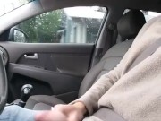 Driving and stroking that cock