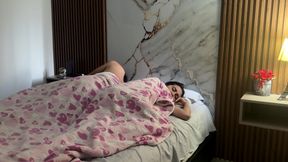 Do You Mind if I Stay? I Have a Hard Fuck with My Latina Stepsister After Asking Me to Spend the Night in My Room