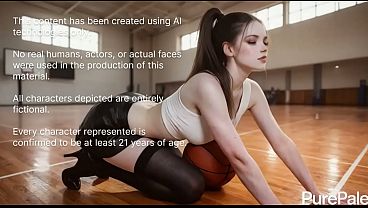 I drove my cock deep into this cold pale doll, making her shake with wild and animalistic pleasure[AI]