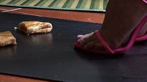 licking sandals soles featuring Alice