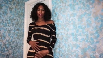 TRANS ANGELS - Naughty Natassia Dreams Gets Horny And Undresses Herself For A Steamy Solo Session