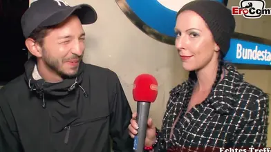 Real street casting for a public fuck