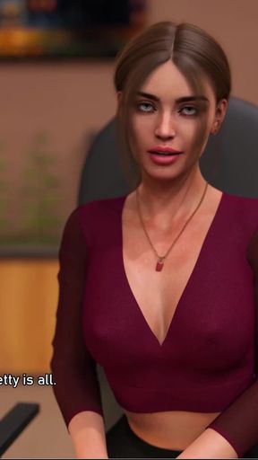 Steps of Debauchery 18 Cant Believe She Will Give the Dean a Blowjob Under His Desk