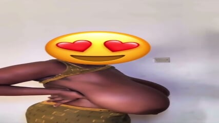 Huge african tits