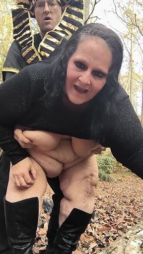 Lap Dance in the Woods Got His Pecker Hard Boing