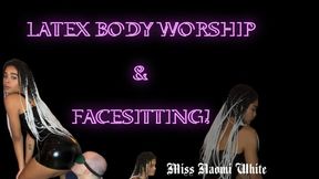 Latex body worship & facesitting!