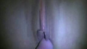Balls deep missionary style fucking my babe's wet trimmed pussy