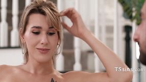 TS Fucks Boyfriends Older More Stable Model | TSSins
