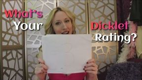 What's Your Dicklet Rating?