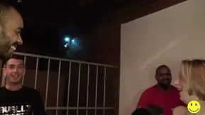 Wild mature wives engage in a private club orgie