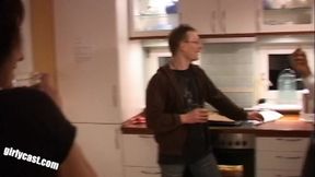 Hardcore Party - Steffie B. the first time on camera