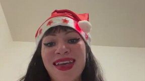 Holiday humiliation and face smothering drain pov