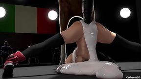 Tifa Lockhart Gets Bred For Her Country