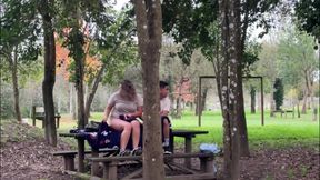 Stepmother Gets Caught Having Sex Outdoors