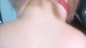 Trans person engaging in street sex - pornography