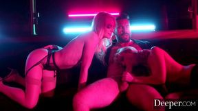 Deeper Kayden and Kenna Fuck VIP in Strip Club Booth