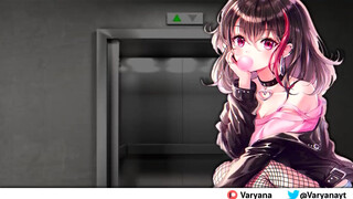 Trapped in the lift with your neighbour [Ear Licking]