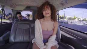 Hot - 18yo Teen Mariah Banks Looking Super Cute, Riding Dick Like Champ In A Dank Van