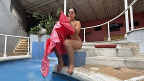 "Ride Me Pink: Flamingo Inflatable Fantasies"