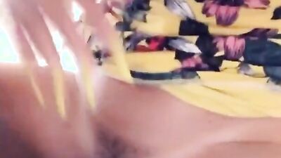 Milf fucks neighbor and squirts on his BBC