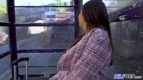 Milftrip Thick Big Tit MILF Debut for Horny British Hotwife