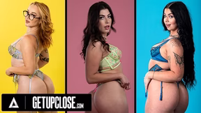 UP CLOSE - PERFECT PAWG COMPILATION! LEANA LOVINGS, PENNY BARBER, EMMA MAGNOLIA, H...