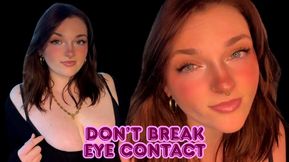 Don't Break Eye Contact - Denial JOI Eyes Captivate Mind Fuck Gooning Homewrecking Relapse Goddess Worship Humiliation Tit Worship Big Tits Ass Gooner