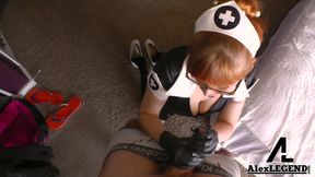 Nurse Penny Helps Patient with Blue Balls Symptom!