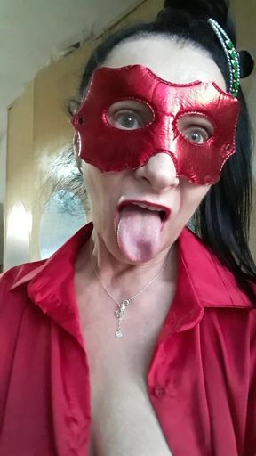 I Masturbate and Undress in Front of the Window