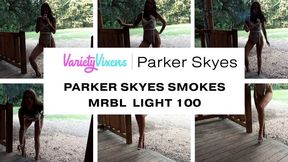 Parker Skyes Smokes Marlboro Light 100 – White Lingerie Outdoors - Heel Crushes Cork 720HD