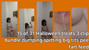 15 Of 31 Halloween Chocolate and Spit w Huge Tits 3 pack bundle