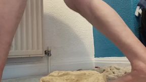 That feeling can't be beat ride it baby deep anal dildo stretching loose asshole