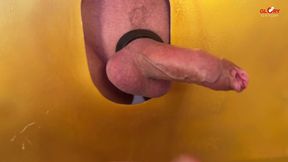 Gold Gloryhole - I Just Wanted to Suck Him Slow… Then the Real Shock Came