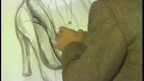 Classic 1980s porn-pt1-the red shoes