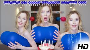 Step-Sons Birthday Wish! Expand Step-Mommys Big Tits