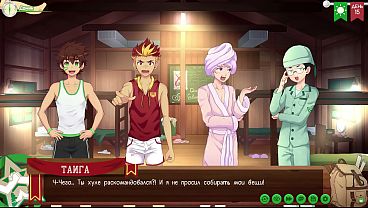 Game: Friends Camp path 2, part 6 - hiking with Taiga (russian voiceover)