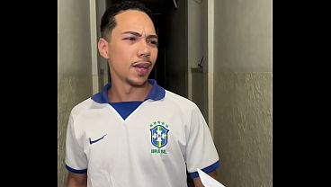 passivo afeminado da bunda grande seduz entregadores cafu&ccedil_u pra tomar leitada