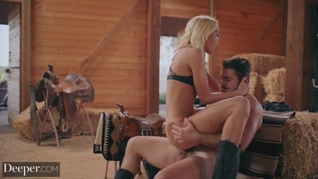 Deeper. Domme cowgirl Kenna uses Dante as she wishes