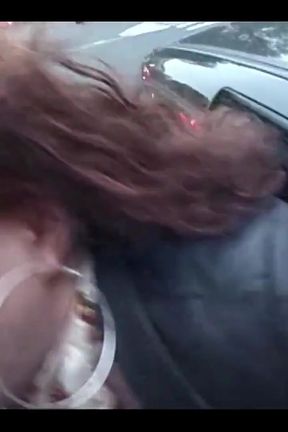 Trans Fucked in Car
