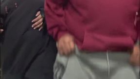 Boner on Display: I Pulled His Pants Down, Edged Him and Made Him Cum In His Pants In The Middle Of The Store"