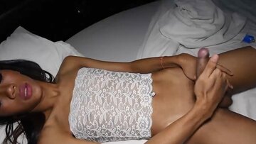 Ladyboy bitch dancing and extreme anal