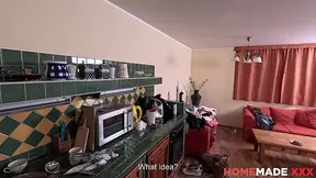 HomemadeXXX - Married Redhead with Huge Breasts Tammy Jean uses Handyman's Big Tool