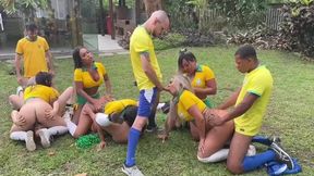 BRAZIL LOST THE WORLD BOWL BUT WE WERE STILL IN THE MOOD FOR JOY TRANSSEXUAL BIG BLACK COCK BWC FUCKFEST (UTTER ON MY OF)
