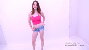 Sweet Teen gets screwed in young tight butt at audition
