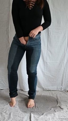 Flooding My Jeans With Piss