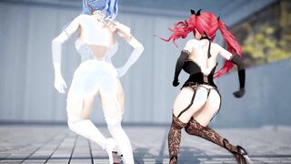 【MMD R-19 yo SEX DANCE】HOT PERVERSE BUTTOCKS SWEET HOTTIE BUTT 甘い喜び [MMD]