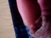 Juicy clit like meaty foreskin big balls