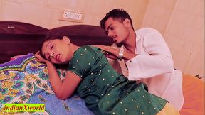 Romantic and Rough Sex with Indian Bengali Girl! New Wife Sex