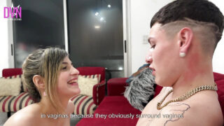 Busty babe takes a rough anal pounding