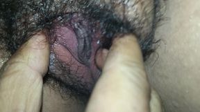 My Step Sister Said, Finger My Pussy Hard and Take Out My Pussy Juice.